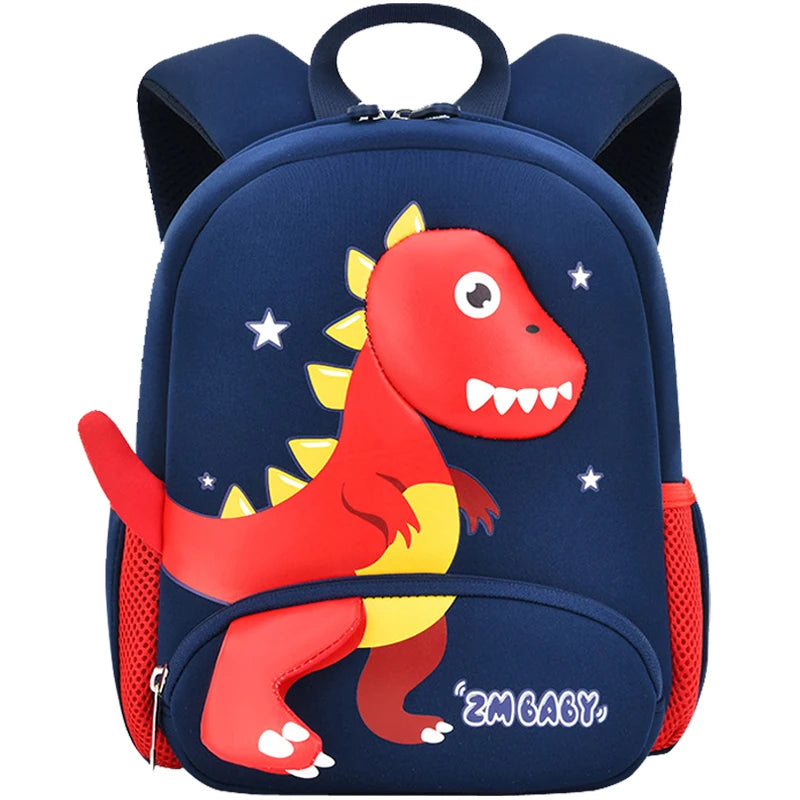 Dinosaur Kids Backpack for Kindergarten Boys and Girls