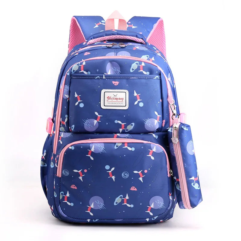 Girls Primary Backpack Kids Orthopedic Schoolbag Princess Schoolbag