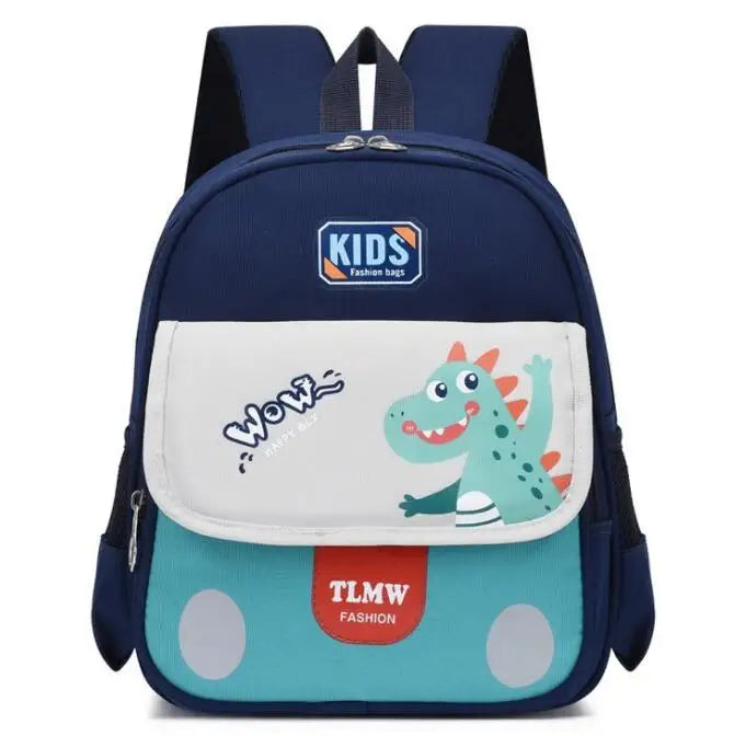 Kids Dinosaur Cartoon Backpack for Kindergarten Pupils