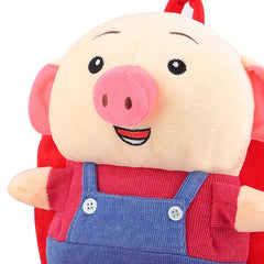 Kids Plush Backpack Cartoon School Bag for Kindergarten