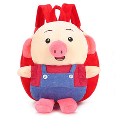 Kids Plush Backpack Cartoon School Bag for Kindergarten