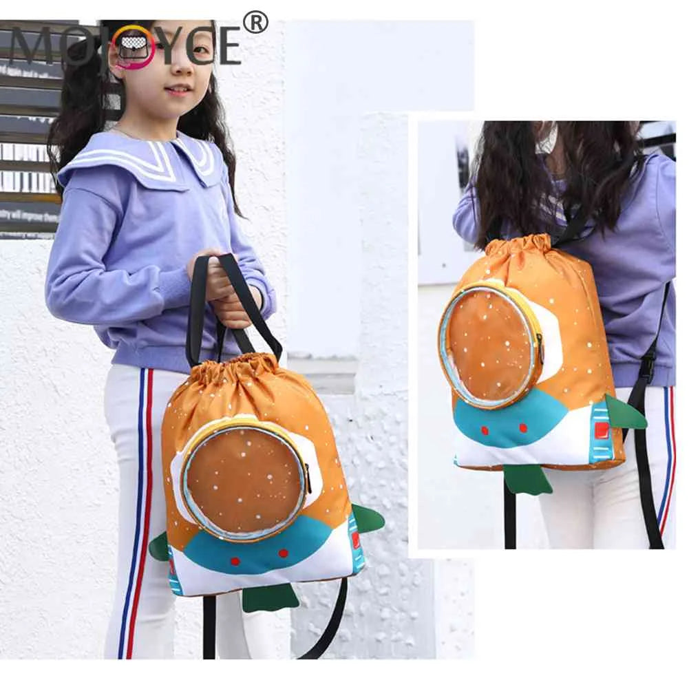 Kids Waterproof Swimming Backpack Boys Girls Sports Schoolbag
