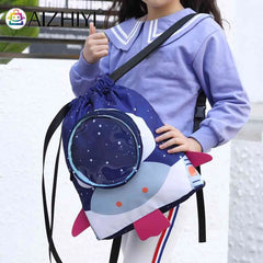 Kids Waterproof Swimming Backpack Adjustable Sports Dry Wet Schoolbag