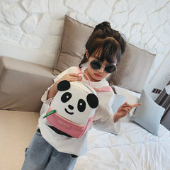 3D Panda School Bag Backpack for Girls