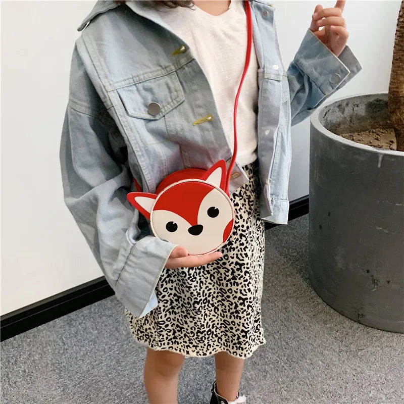 Kids Cartoon Crossbody Bag Mini Shoulder Messenger