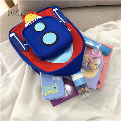 Children's Airplane Small Schoolbag Boy Girl Kindergarten