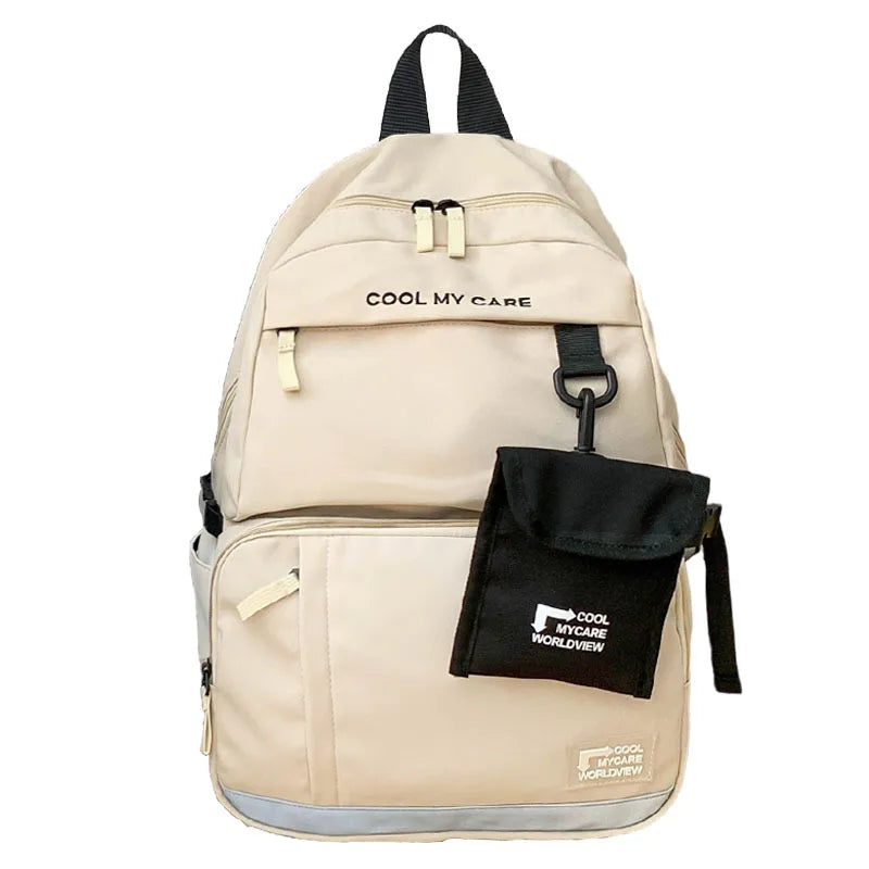 Children's Bag Student Backpack Female College Student Schoolbag