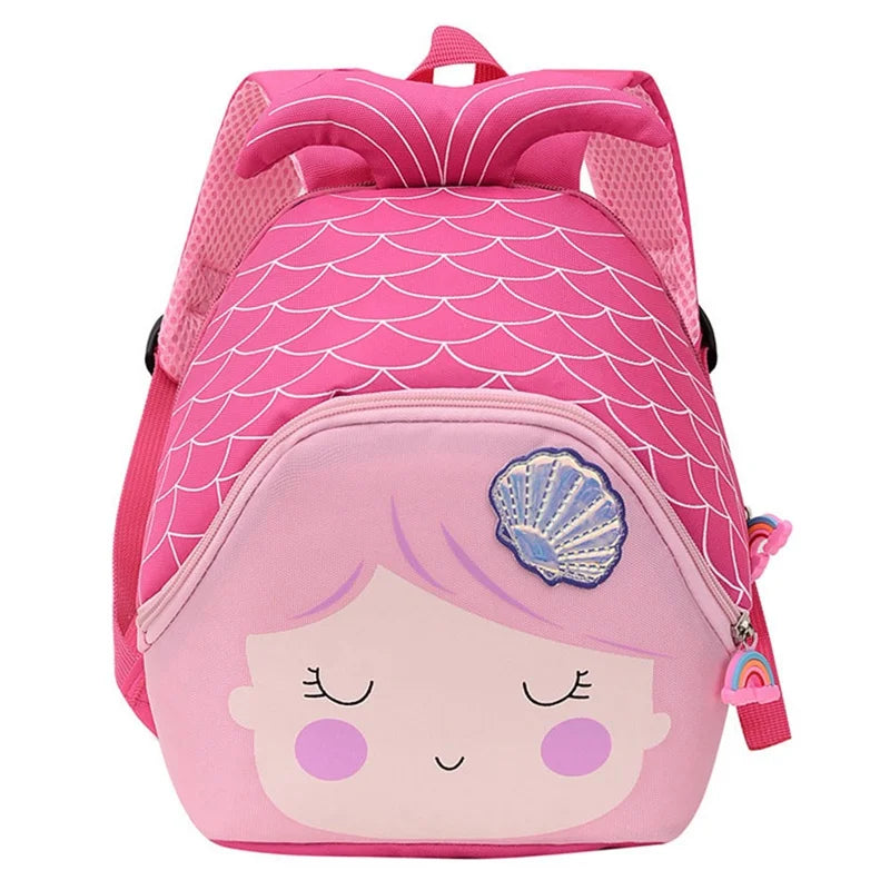 Mermaid Backpack Purse Girls Bag Kindergarten Baby Bag