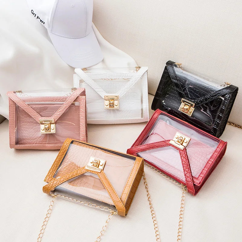 Mother Small Square Bag Chain Women's Messenger Bag