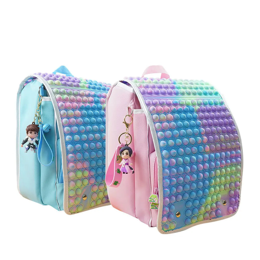 Kids School Bag Backpack Waterproof Student Bag Girls Mochila
