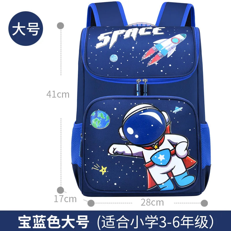 Kids School Backpack Cartoon Kindergarten Book Bag Boys Girls Orthopedic