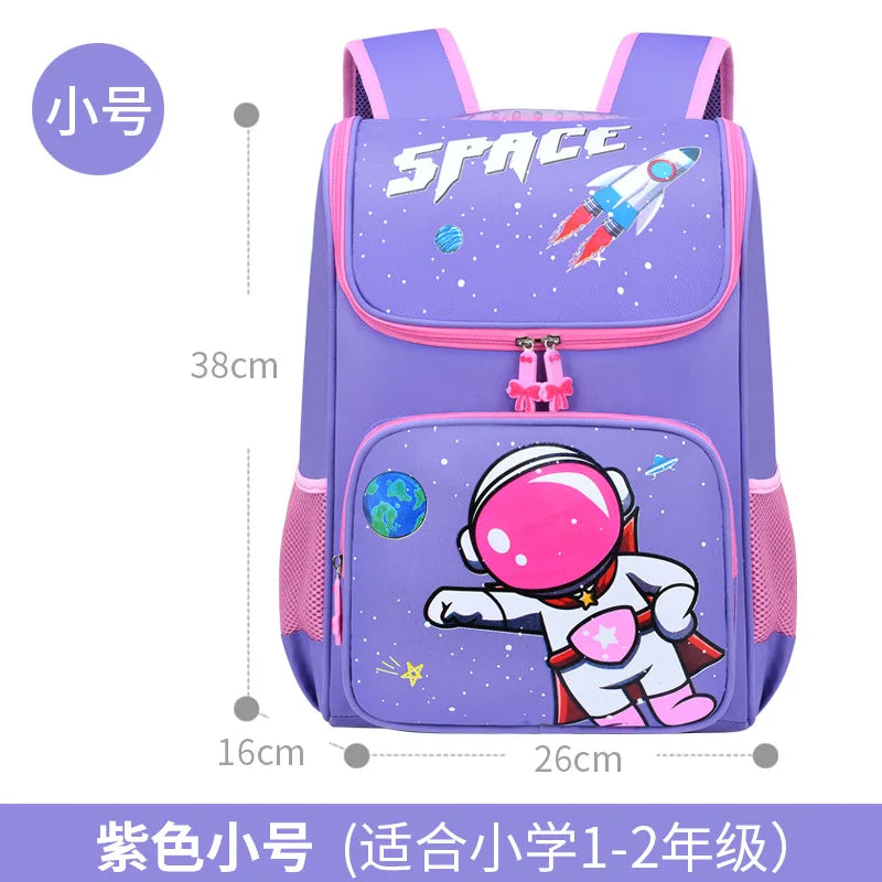 Kids School Backpack Cartoon Kindergarten Book Bag Boys Girls Orthopedic