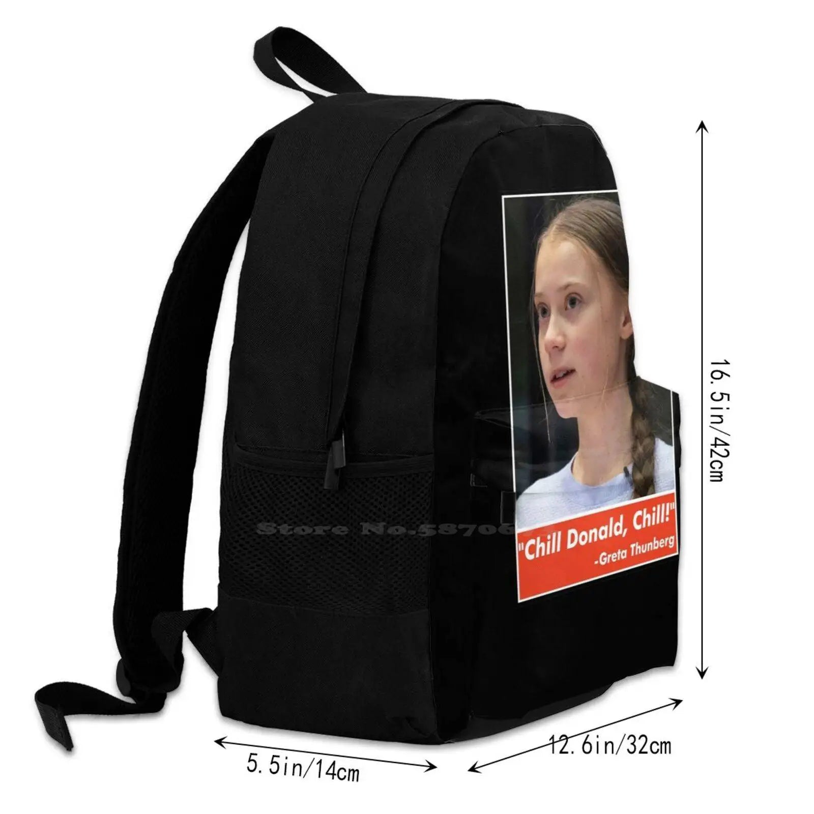 Chill Donald Chill - Funny Reply Gift Backpacks For Men Women Teenagers Girls