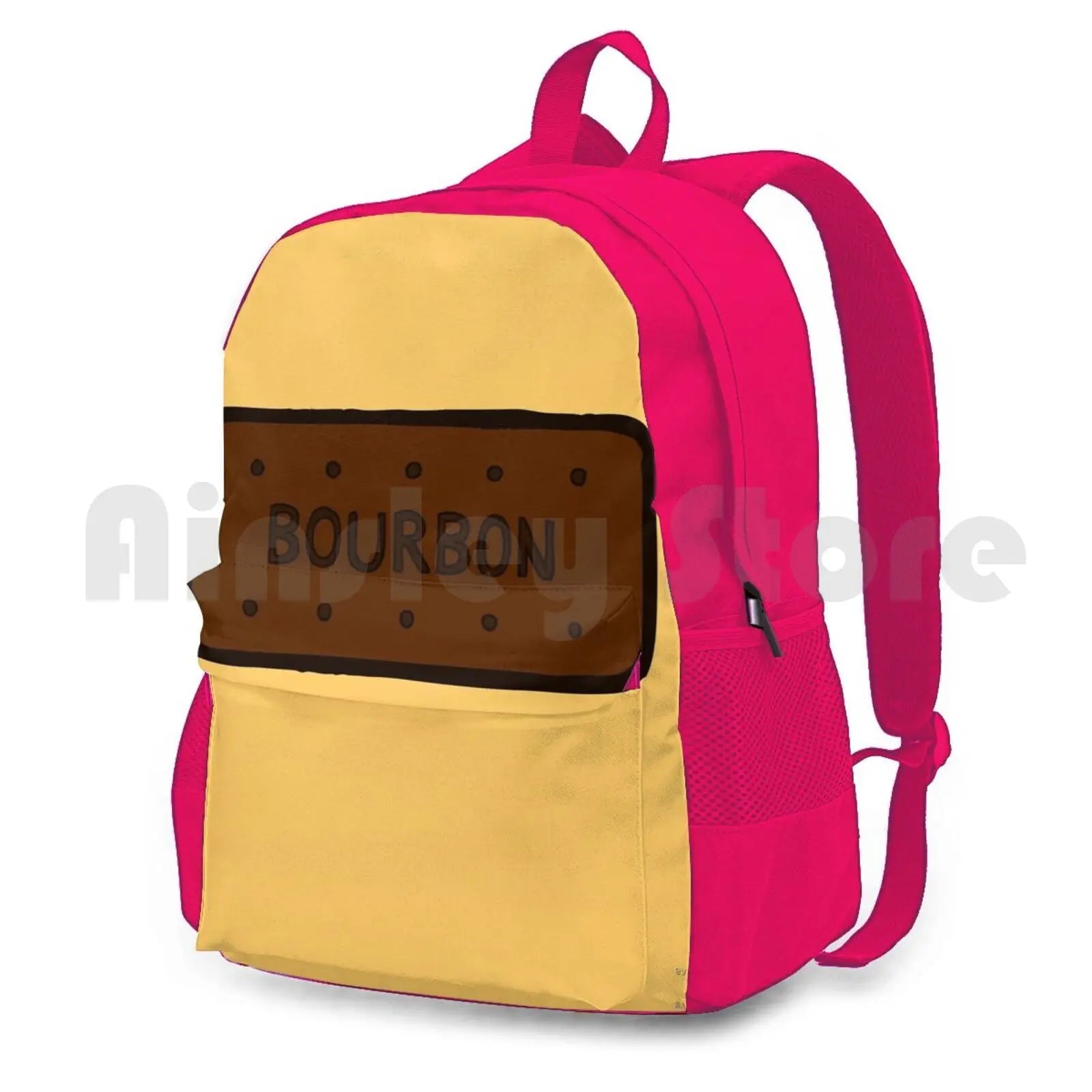 Chocolate Bourbon Biscuit Hiking Backpack Waterproof Camping Travel