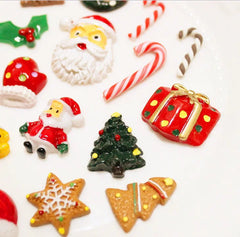 Christmas Resin Accessories DIY Mobile Phone Decoration