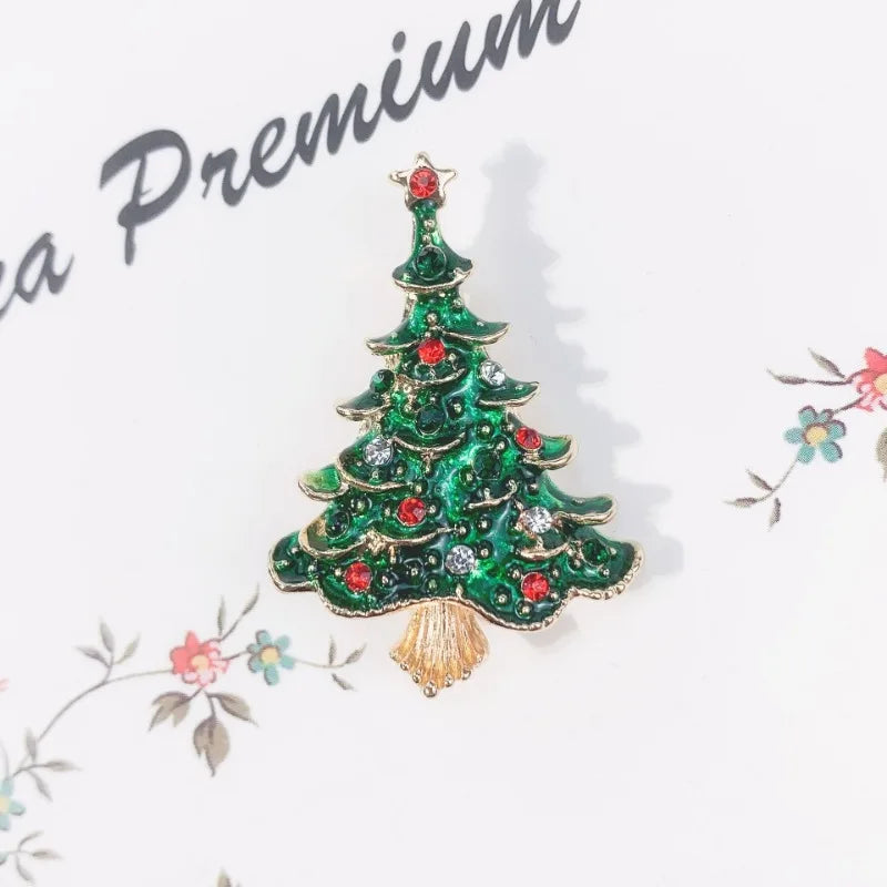 Christmas Tree Year Cartoon Little Gift Coat Bag Accessories