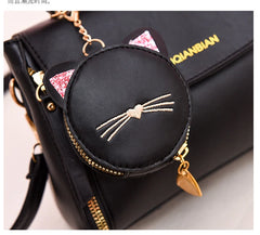 Chuwanglin Women PU Leather Shoulder Bag Set