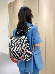 Chuwanglin Women Backpack Youth Leather Female School Bagpack D103011