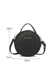 One shoulder Women Bags Girls Handbag Circular Totes
