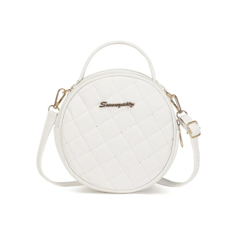 One shoulder Women Bags Girls Handbag Circular Totes