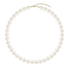 Glass Pearl Necklace European American Style