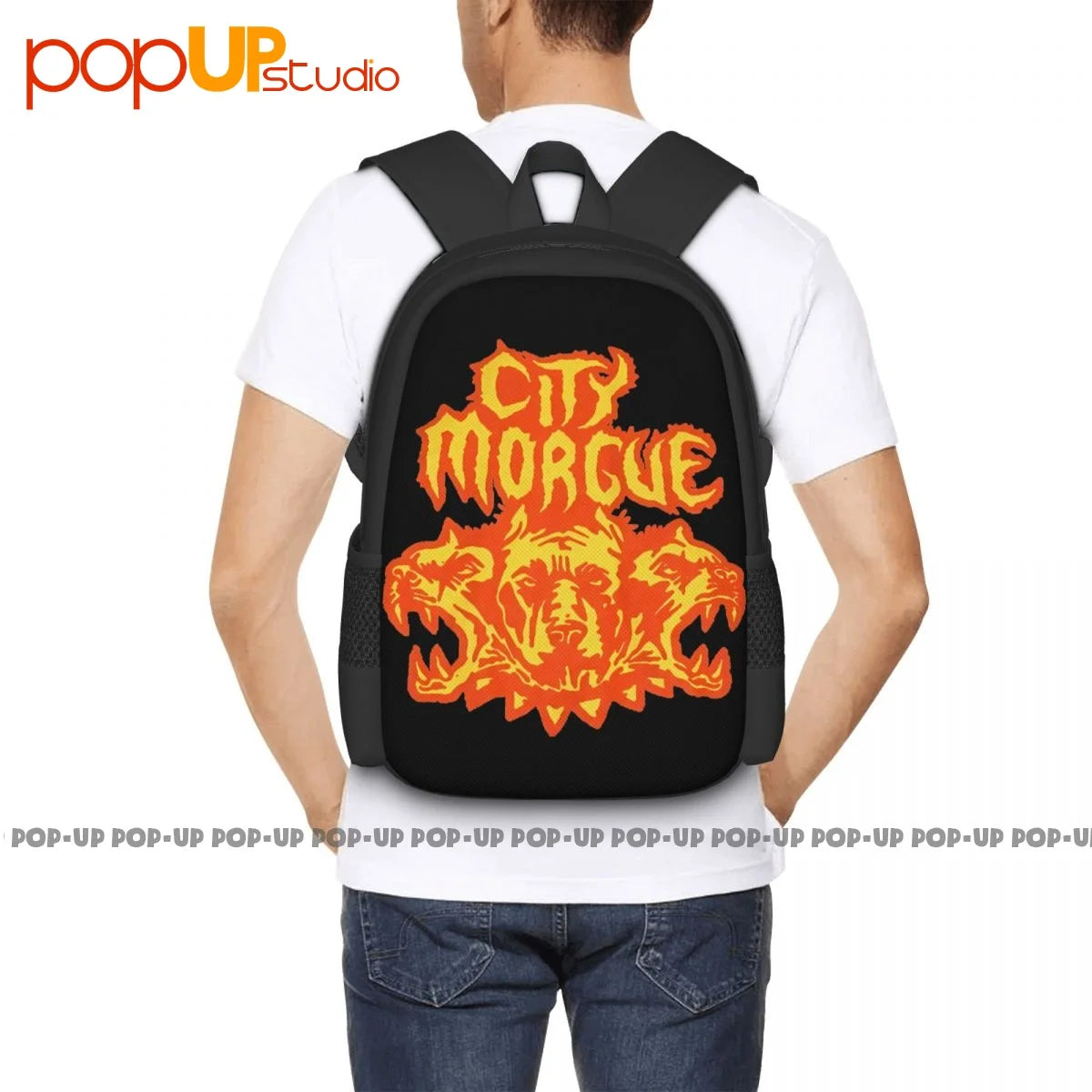City Morgue Cerberus Backpack Large Capacity Beach Bag