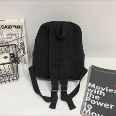 Classic Canvas Backpack for Women Men Couples Unisex
