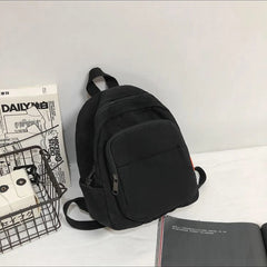 Classic Canvas Backpack for Women Men Couples Unisex