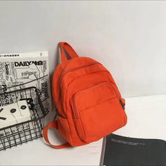 Classic Canvas Backpack for Women Men Couples Unisex