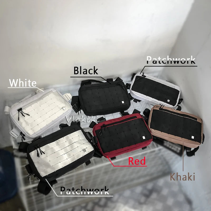 Classic Chest Bag Hip-Hop Utility Bag Streetwear Kanye Style Chest Rig