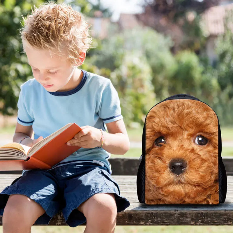 Dinosaur Kids School Bag for Boys - Kindergarten Backpack 12 Inch