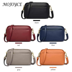 Vintage Crossbody Handbags Small Square Messenger Handbags Zipper Travel Purse