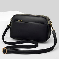 Vintage Crossbody Bags Multi-pocket Adjustable Strap for Girls