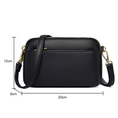 Vintage Crossbody Bags Multi-pocket Adjustable Strap for Girls