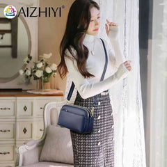 Vintage Pu Crossbody Handbag for Girls