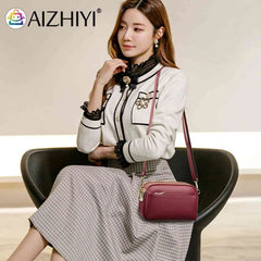 Vintage Pu Crossbody Handbag for Girls