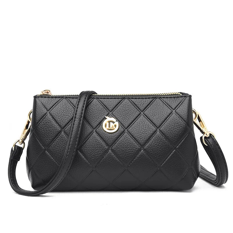 Classic Lattice Small Crossbody Bag Women's Purse Clutch Wallet