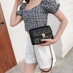 Classic Women Bag Metal Chain Shoulder Bags Handbag Women Messenger Bags