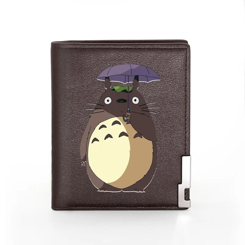 My Neighbour Totopo Leather Wallet Slim Billfold Credit Card Holders