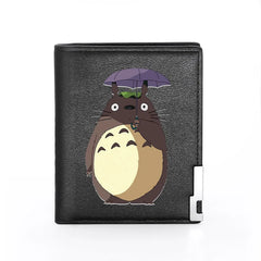My Neighbour Totopo Leather Wallet Slim Billfold Credit Card Holders