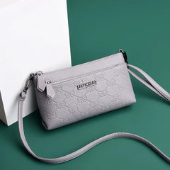 Classic Pattern Small Leather Shoulder Bag Messenger Bag Mini Handbag