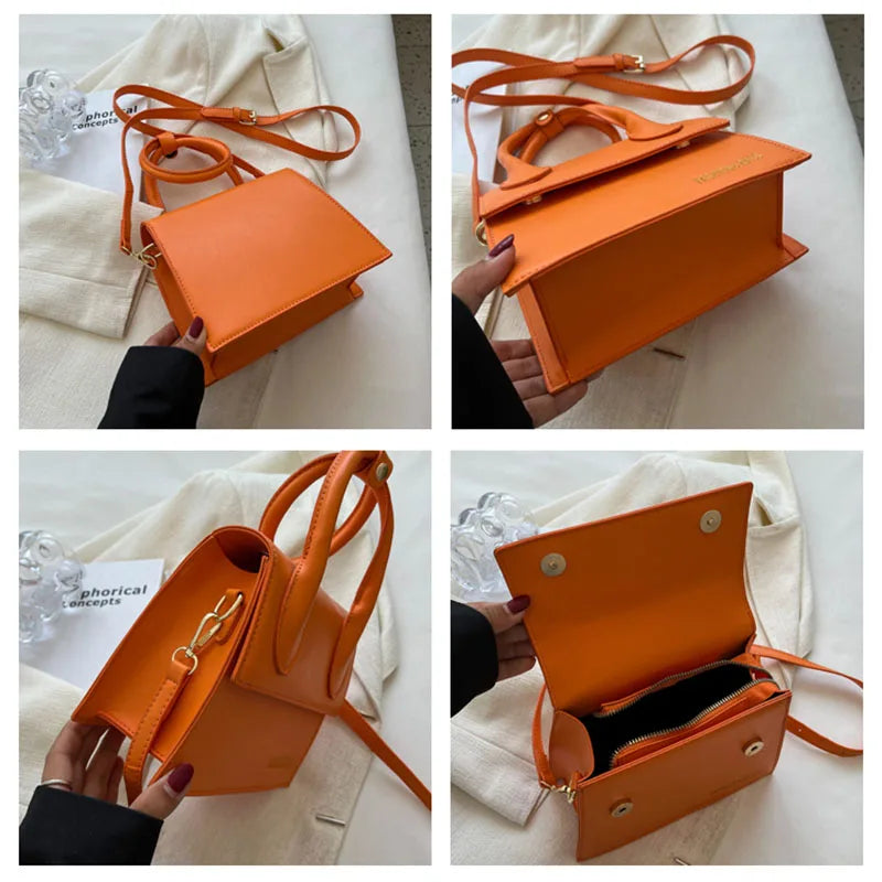 PU Leather Ladies Shoulder Tote Bag for Women Handbag Small Crossbody