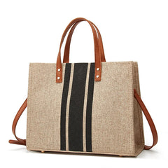 Classic Style Shoulder Bag Large Capacity Multifunction Bag