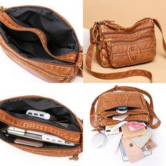 Vintage Women's Crossbody Strap Shoulder Bag Lady Purse Handbag
