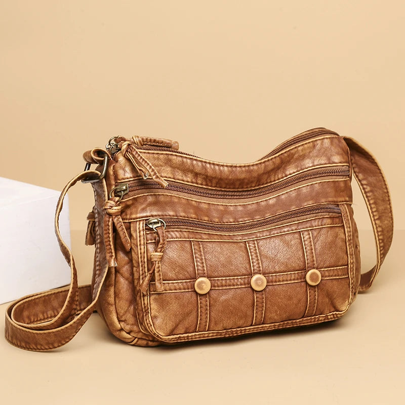 Vintage Women's Crossbody Strap Shoulder Bag Lady Purse Handbag