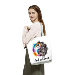 Totem Peace Tai Chi Print Tote Bag Women Handbags Shoulder Bag