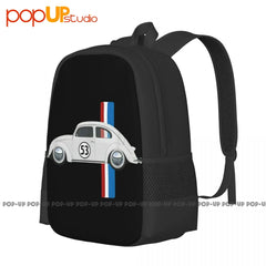 Classic Vintage Car Oldtimer 53 Bug Buggy Beetle Herbie Backpack