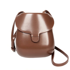 Vintage Messenger Bag Saddle Flap Shoulder Bag PU Leather Crossbody