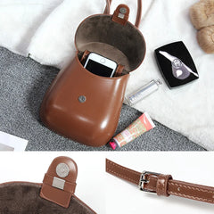Vintage Messenger Bag Saddle Flap Shoulder Bag PU Leather Crossbody