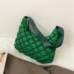 Winter Shoulder Bags Travel Tote Women Armpit Small Satchel Female Clutches